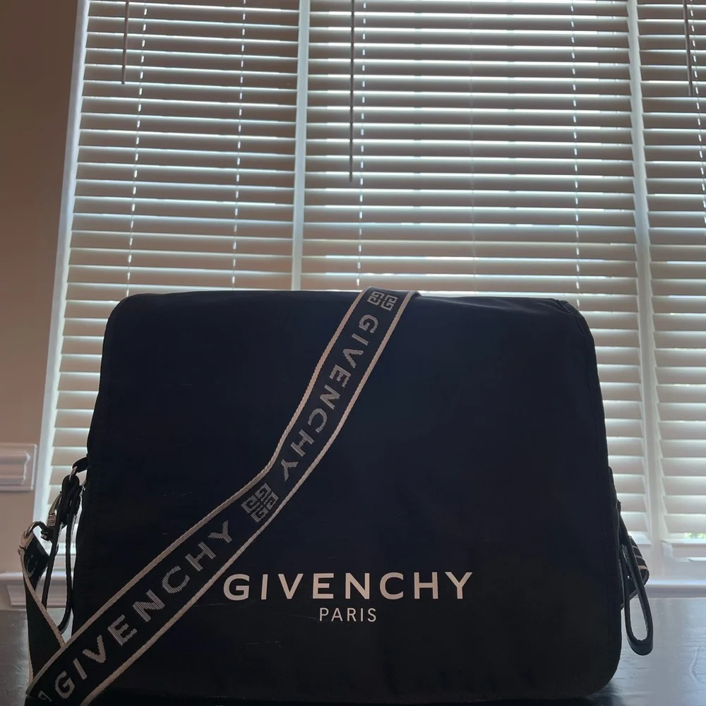 Authentic givenchy diaper bag